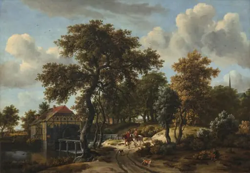 The Travelers, by Meindert Hobbema