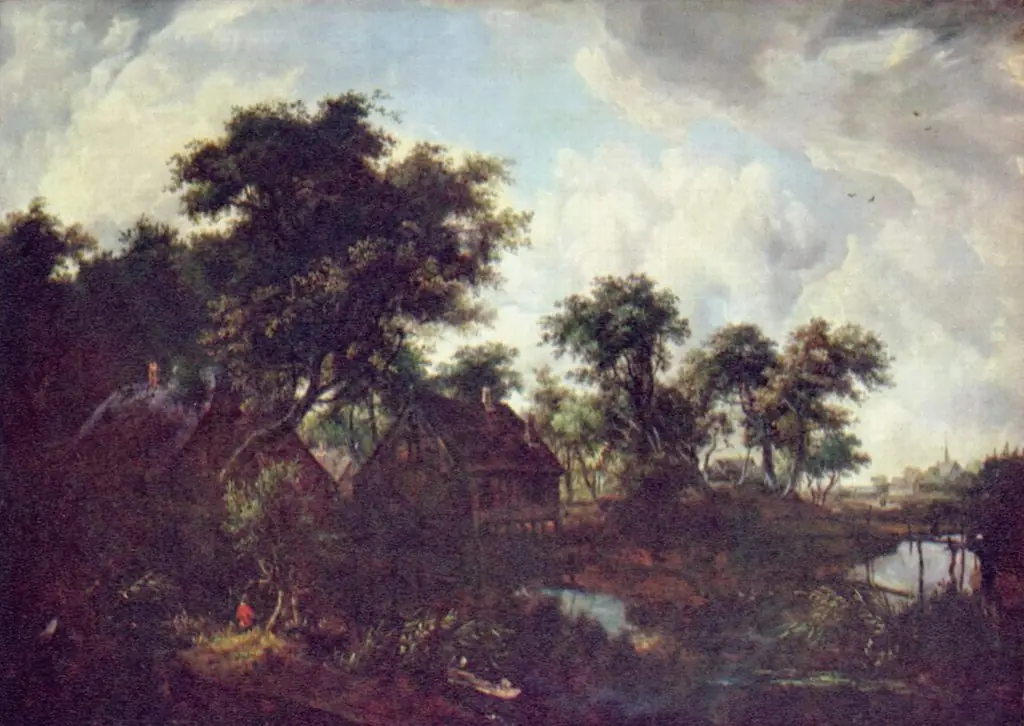 The Watermill, by Meindert Hobbema