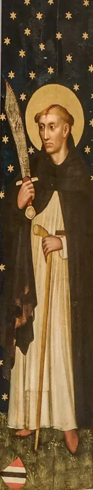Saint Peter of Verona, by Meister des Deichsler-Altars