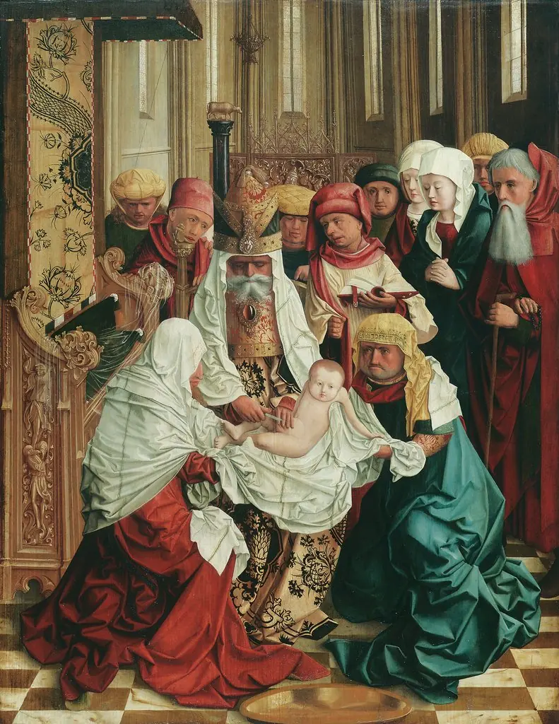 Beschneidung Christi, by Meister von Mondsee