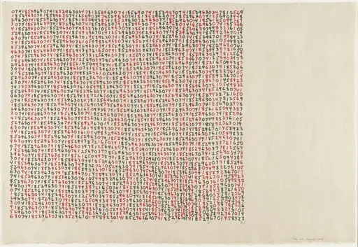 Untitled, by Mel Bochner