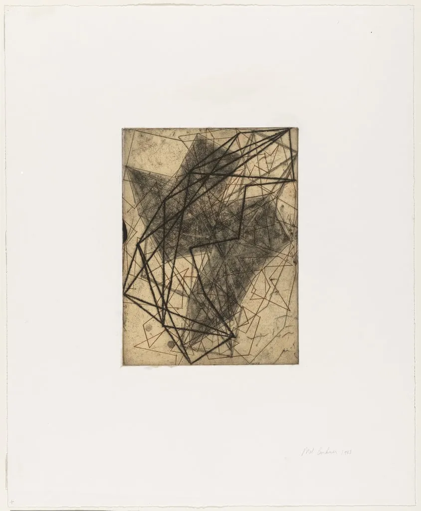 Untitled, by Mel Bochner, ink, 1983
