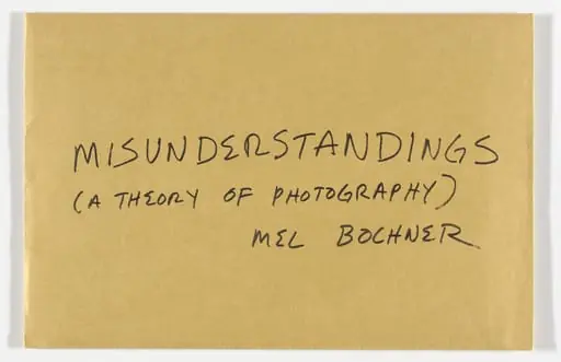 Untitled, by Mel Bochner