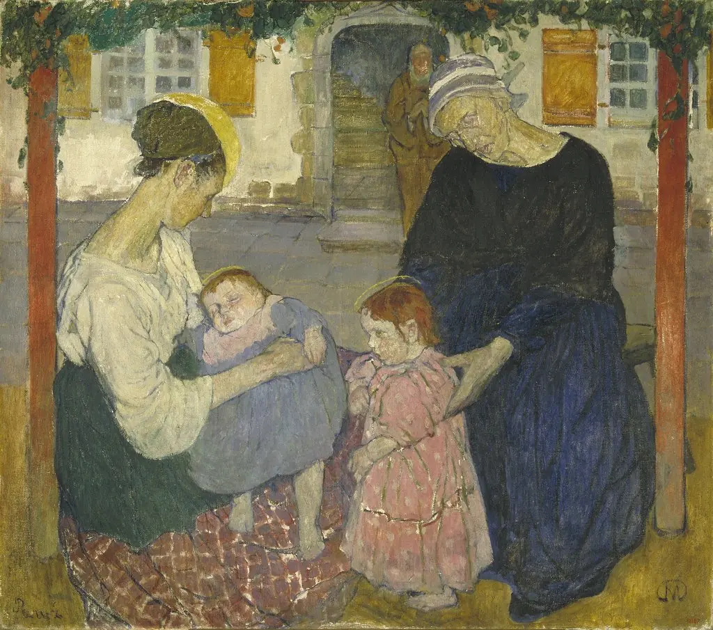 Holy Family, by Mela Muter