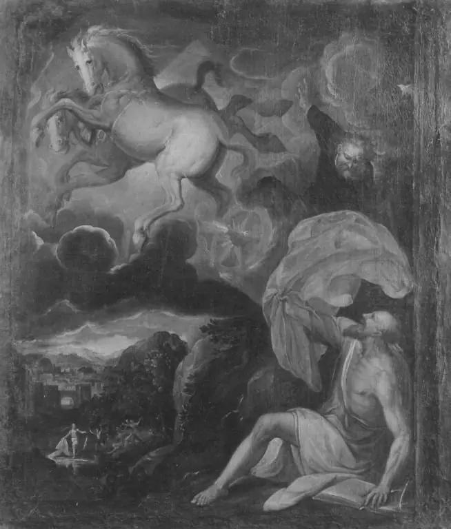 Elias und der Feuerwagen, by Melchior Bocksberger