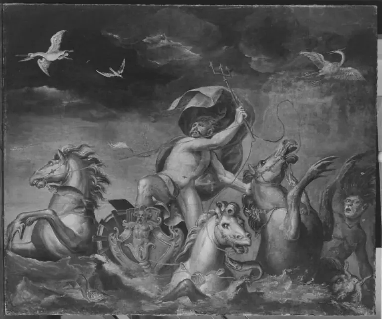 Neptun auf dem Meere (zugeschrieben), by Melchior Bocksberger