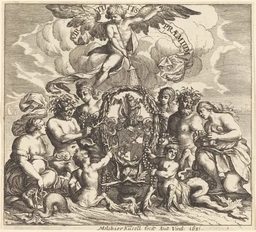 Dedication Page, by Melchior Küsel