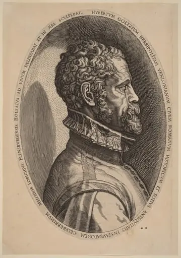 Hubert Goltzius, by Melchior Lorch