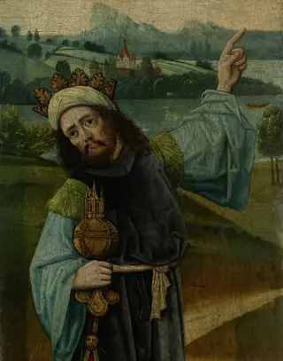 Melchior, one of the three Magi, by Unknown