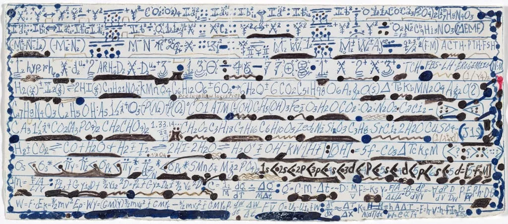Untitled, by Melvin Way, ink, 1993