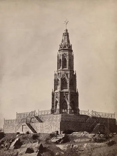 Memorial Monument of the British Soldiers in 1859