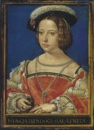 Menca de Mendoza, Marquesa del Cenete (1508-1554), third wife  of Henry III, Count of Nassau