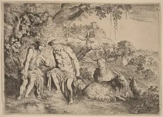 Mercury Lulling Argus to Sleep
