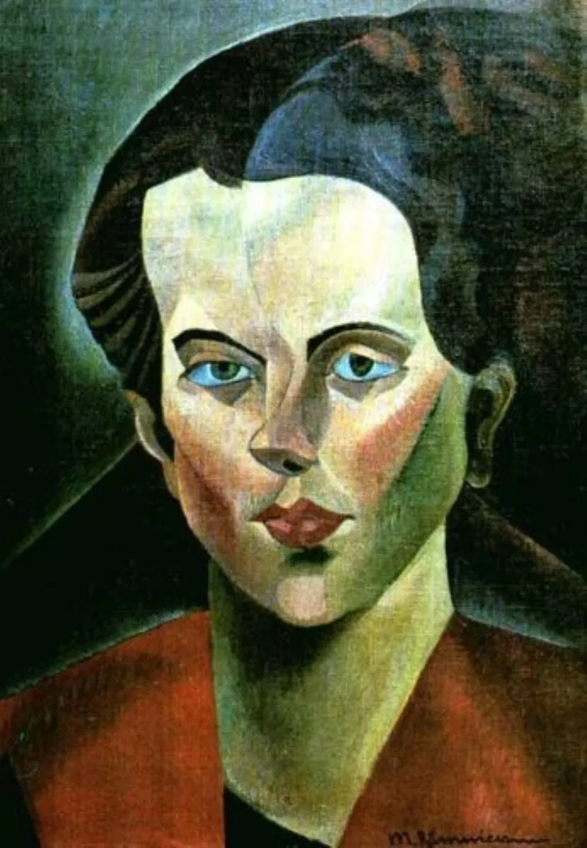 Portret de femeie, by Merica Râmniceanu, unspecified, 1933