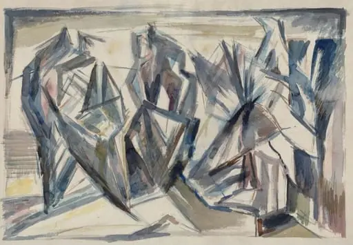 Untitled, by Merlyn Evans