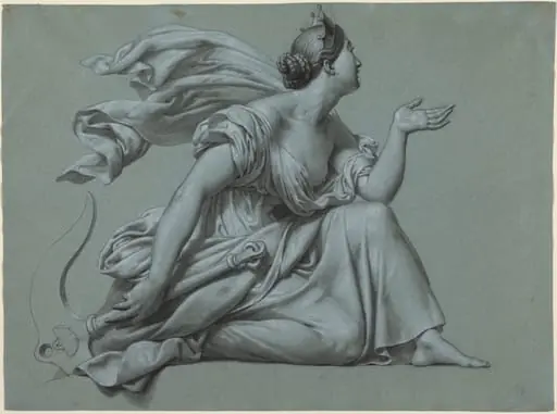 Hope with Her Anchor, by Merry-Joseph Blondel