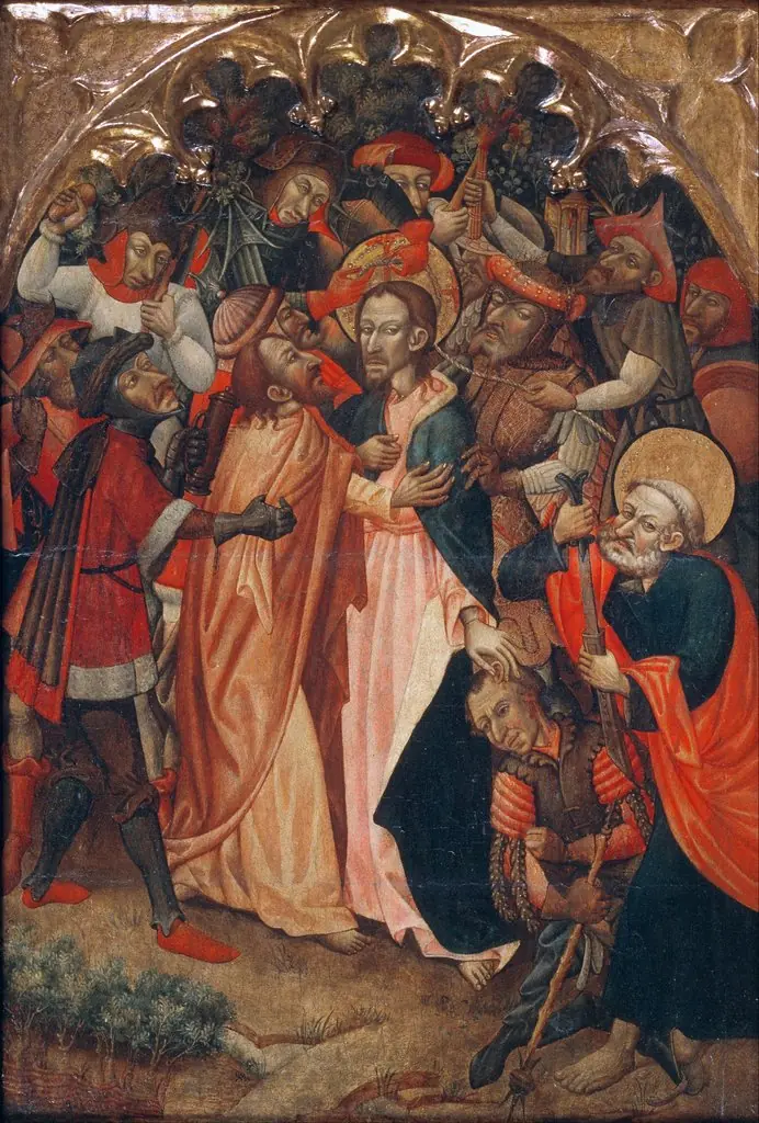 The Kiss of Judas, by Mestre de Retascón