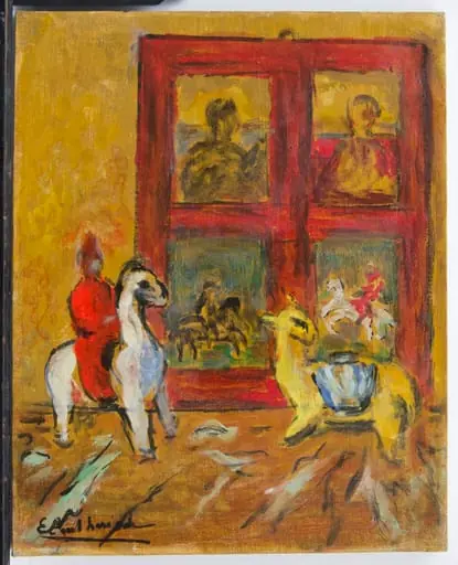 Călărețul roșu, by Micaela Eleutheriade