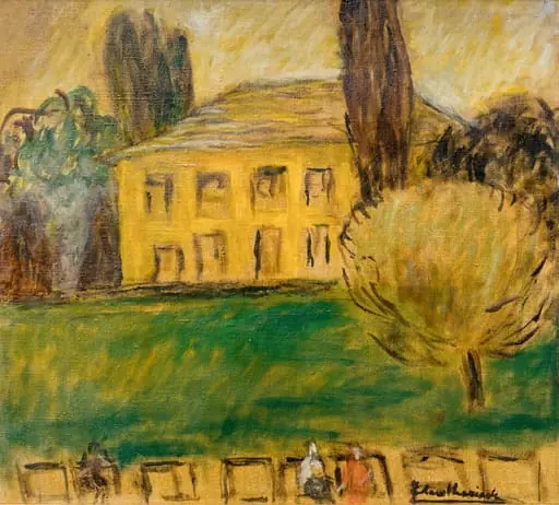 CASA GALBENĂ ÎN CIȘMIGIU, by Micaela Eleutheriade