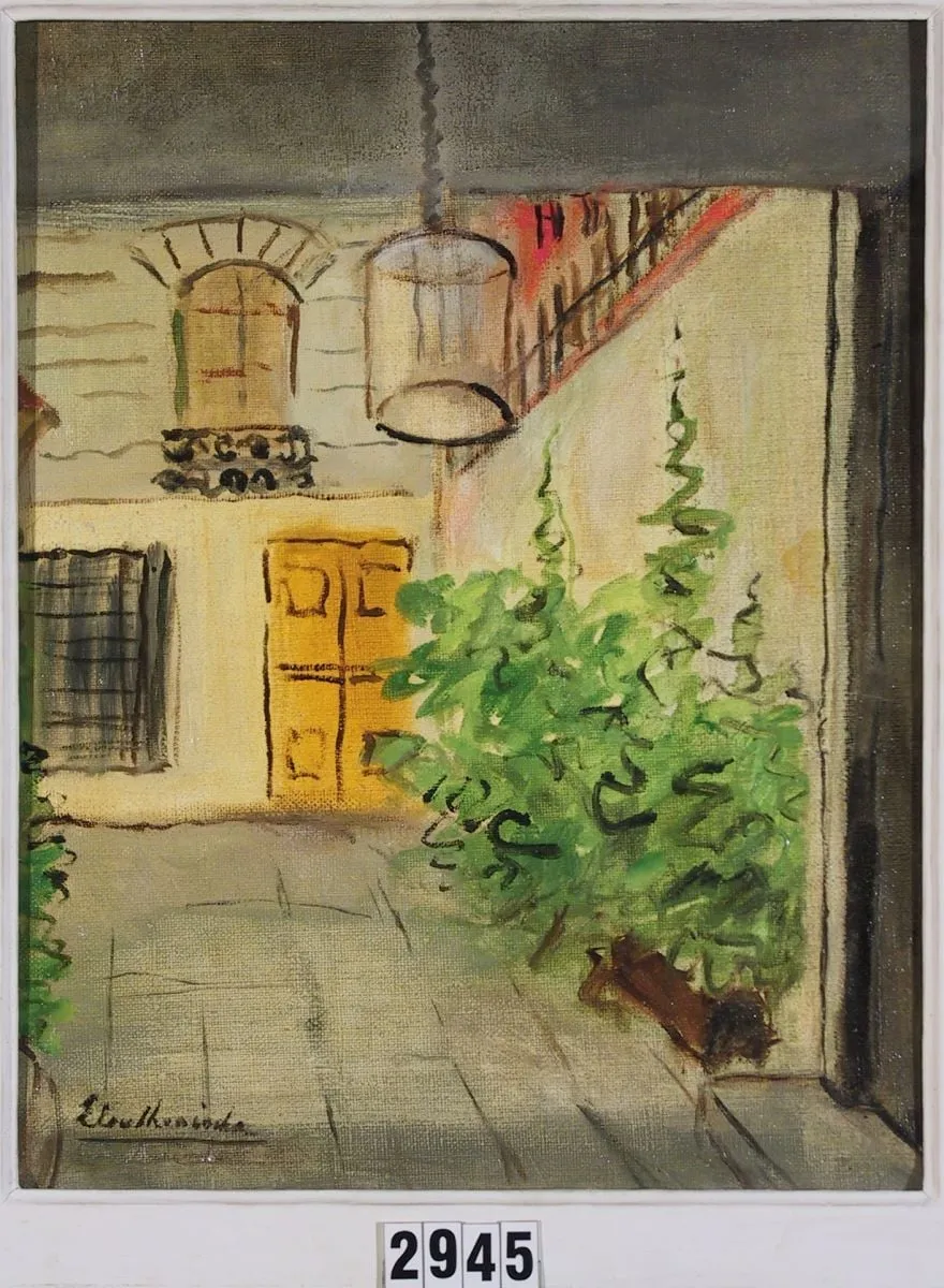Curte la Paris, by Micaela Eleutheriade, unspecified, 1950