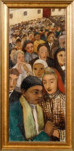 Mulțime la concert, by Micaela Eleutheriade