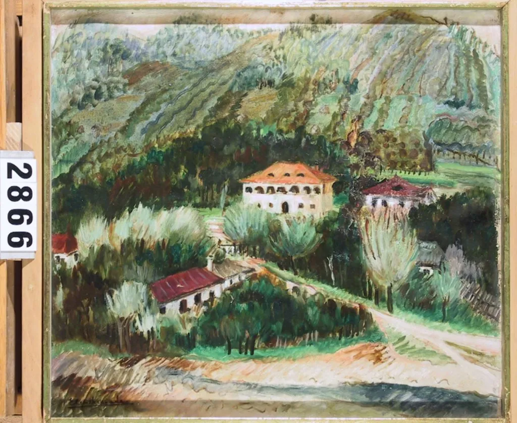 Peisaj, by Micaela Eleutheriade, unspecified, 1950