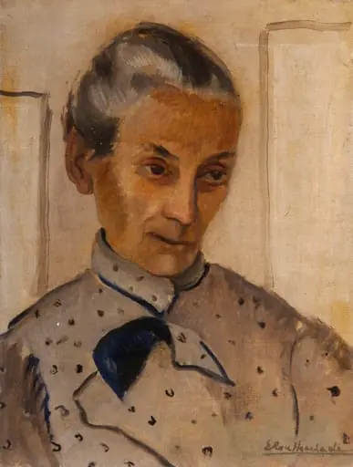Portretul mamei mele, by Micaela Eleutheriade