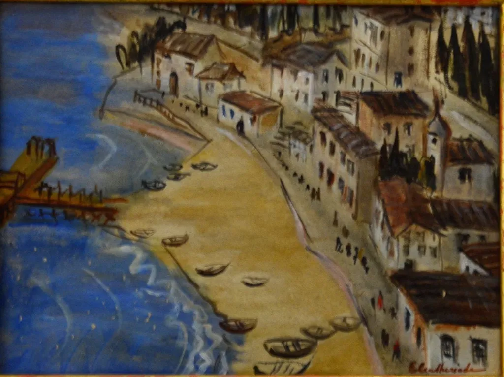 Sorento, by Micaela Eleutheriade, unspecified, 1950