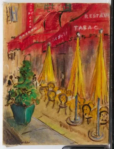 Umbrelele restaurantului, by Micaela Eleutheriade