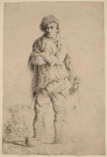 Standing Peasant, by Michał Płoński