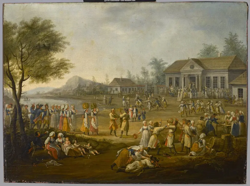 Dożynki (harvest festival), by Michał Stachowicz