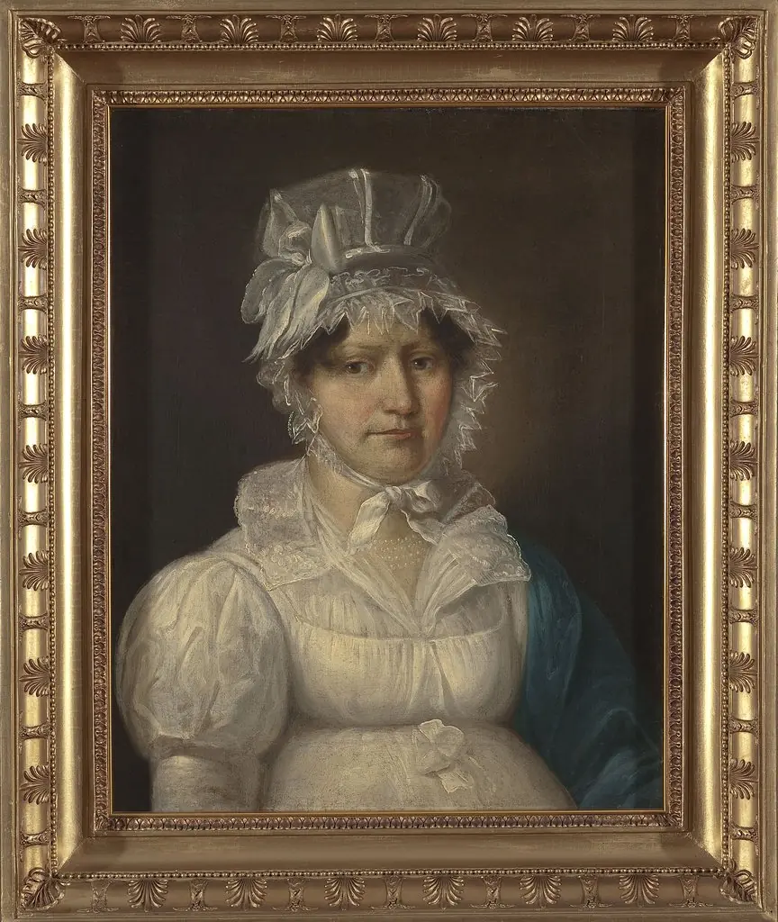 Portrait of Elżbieta Pade (d. 1833), wife of Marcin, by Michał Stachowicz