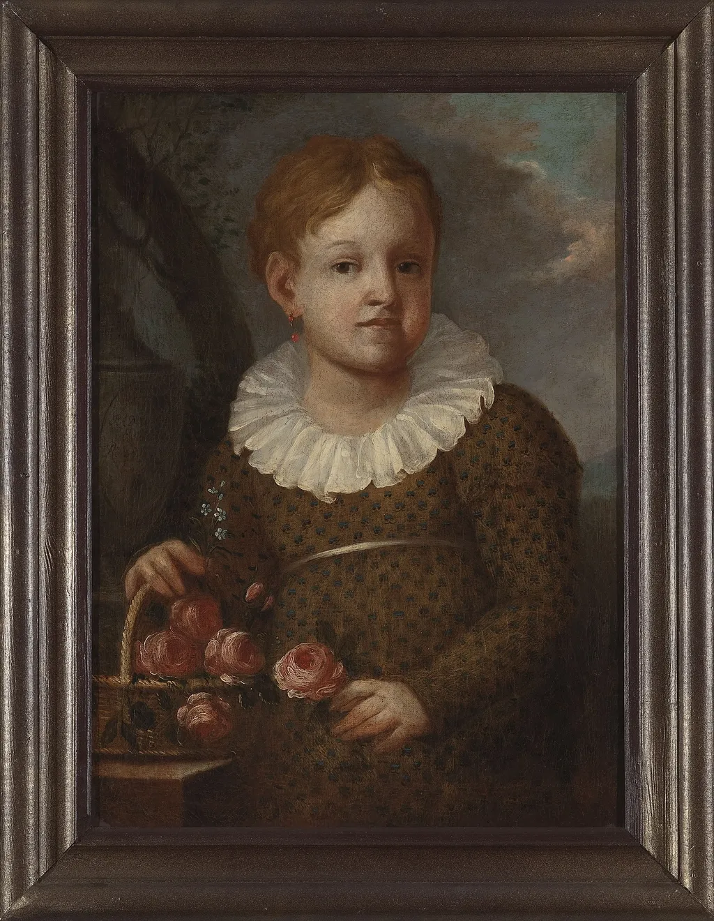 Posthumous portrait of Elżbietka Pade (1811–1818), daughter of Elżbieta and Marcin, by Michał Stachowicz, oil, 1818