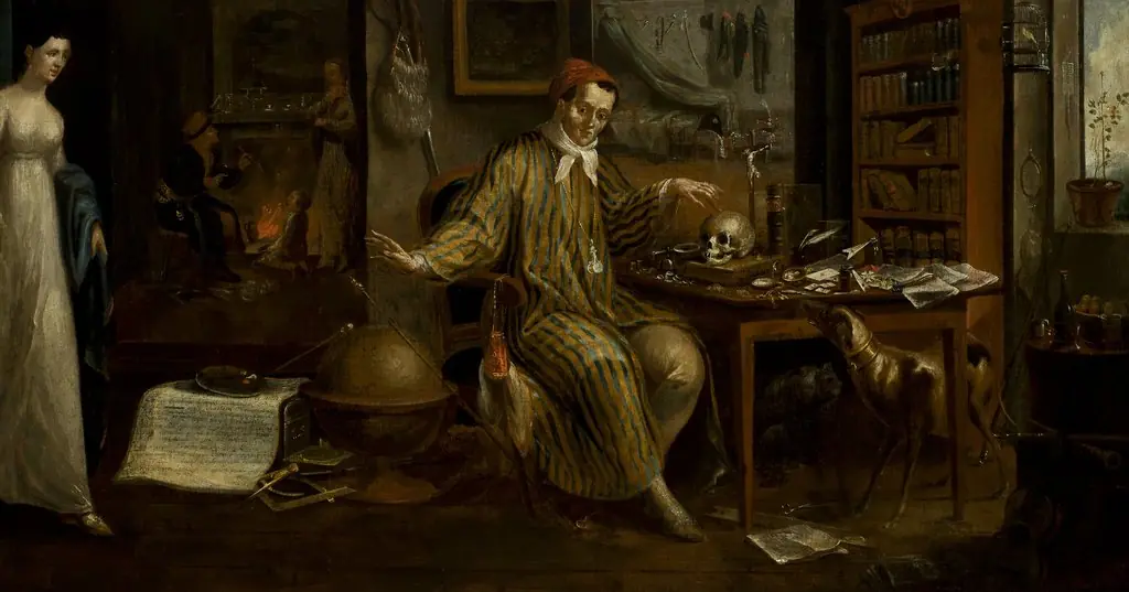 Scholar in His Studio, by Michał Stachowicz