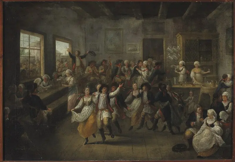 Tavern in Kraków, by Michał Stachowicz