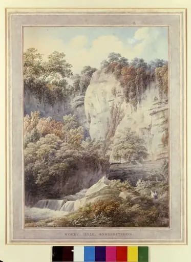 Wookey Hole, near Wells, Somerset, by Michael 'Angelo' Rooker