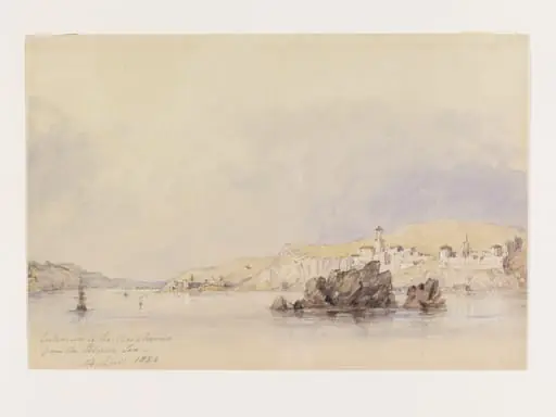 Entrance to the Bosphorus from the Black Sea, by Michael Anthony Shrapnel Biddulph