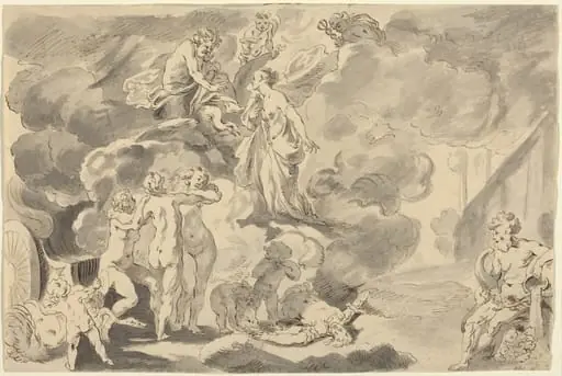 Death of Phaeton, by Michael Burghers