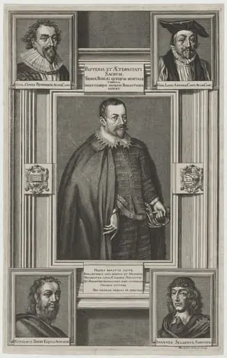 Sir Thomas Bodley, Founder of the Bodleian Library, by Michael Burghers