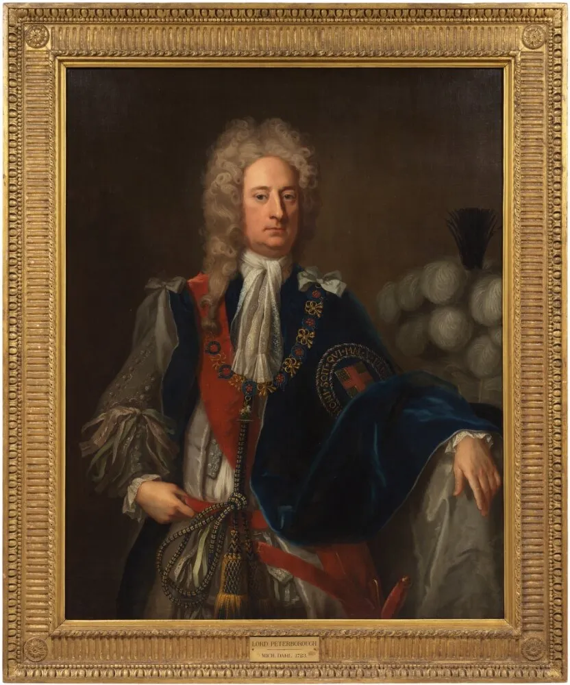 Charles Mordaunt (1658–1735), 3rd Earl of Peterborough and 1st Earl of Monmouth, by Michael Dahl, oil, 1709