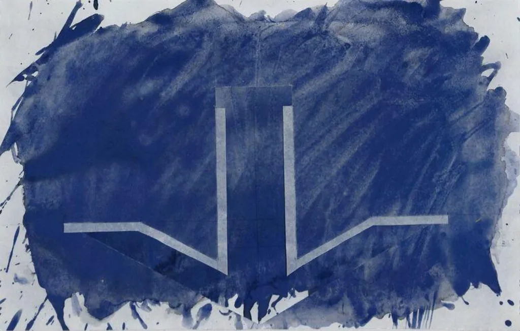 Drawing I, by Michael Friend, watercolor, 1976