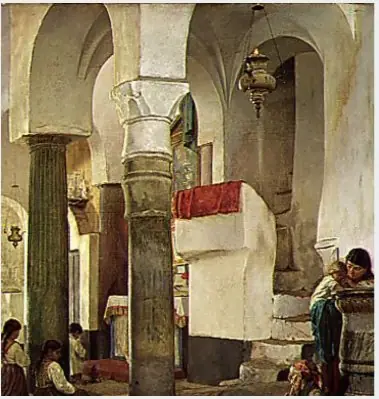 In the Church of San Costanzo, Capri, by Michael George Brennan