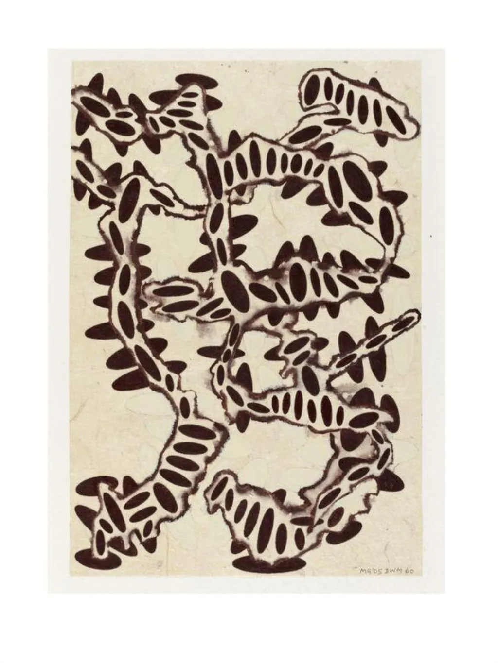 Dances with Michael No. 60, by Michael Ginsborg, 2005