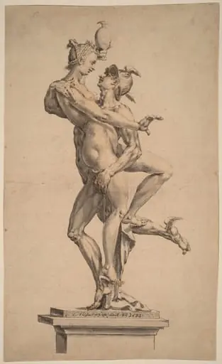 Mercury Abducting Psyche, by Michael Philip I