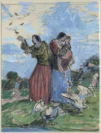 Study for Composition, by Michael Rothenstein