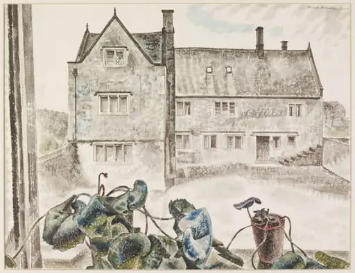 Tocknells Court, Lower Tocknells, near Painswick, Gloucestershire, by Michael Rothenstein