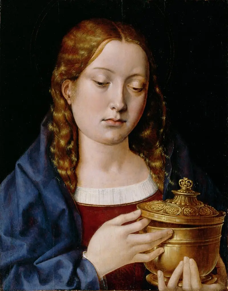Catherine of Aragon as the Magdalene, by Michael Sittow