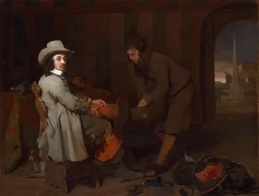 Anthonij de Bordes and His Valet, by Michael Sweerts