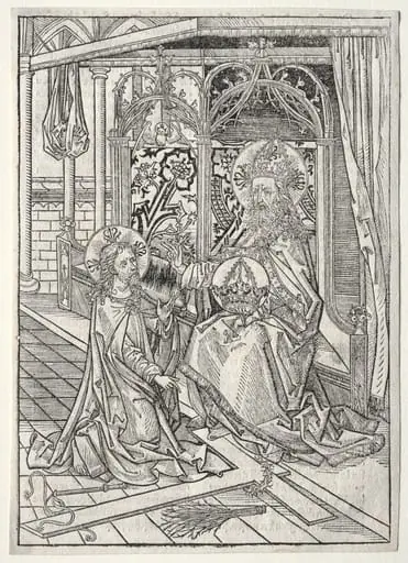 Der Schatzbehalter:  The Trinity, by Michael Wolgemut