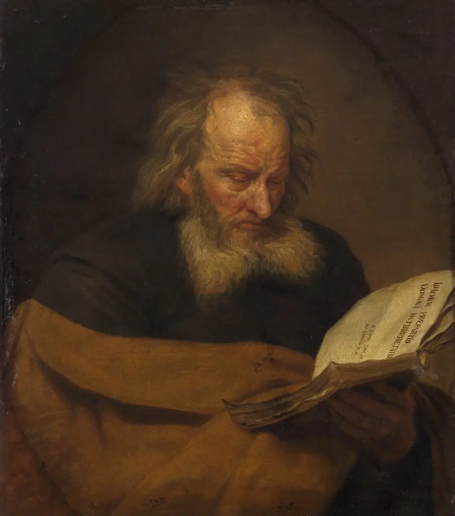 St Joachim Reading a Book, by Michaelina Wautier